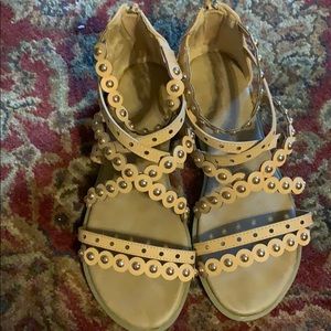 Studded strapped sandals